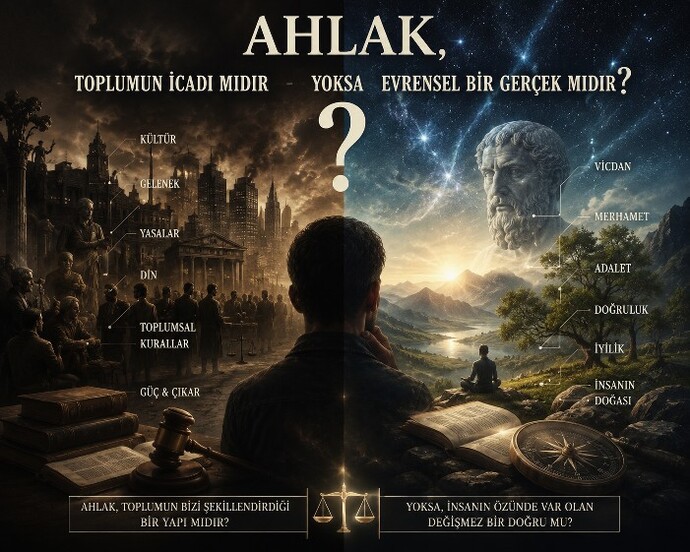 Ahlak, toplumun icadı mıdır yoksa evrensel bir gerçek midir?