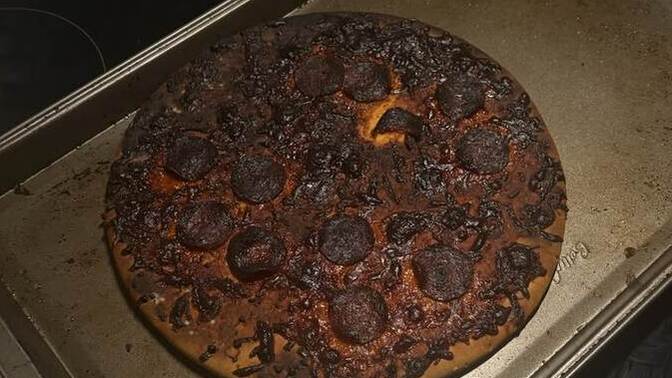 Ben pizza yaptım nasıl olmuş fırına gelene kadar yandı?