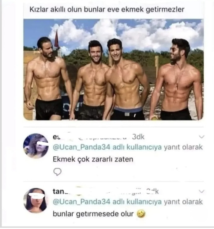 Eve ekmek getirmeyenden olur mu?
