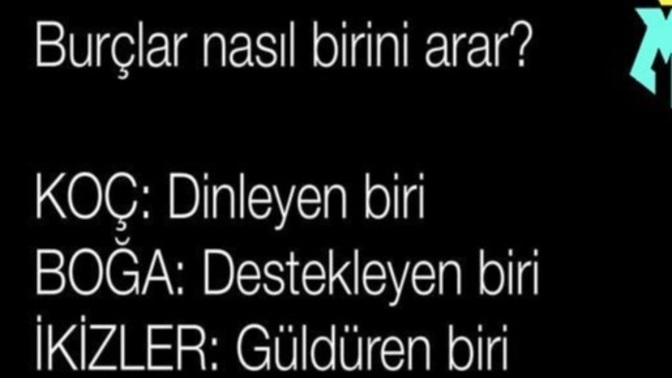 Burçlar nasıl birini arar 🙄?