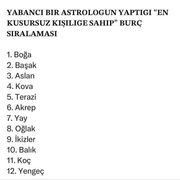 Gerçek hayatta en kusursuz kişiliğe sahip burçlar hangileri ve neden?