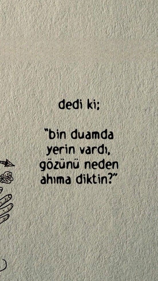 Bir söz bırakayım mi size?