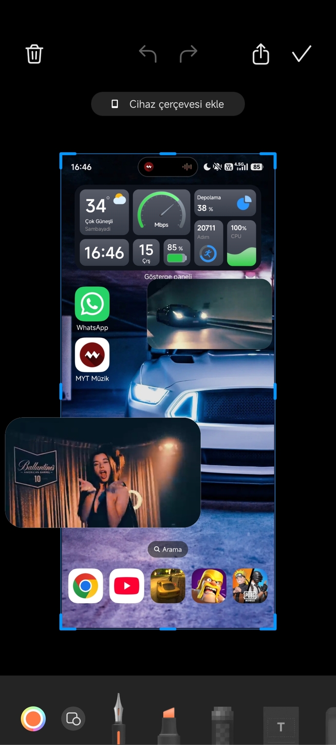 Telefonunuzda müzikleri videolu şekilde mi dinlersiniz yoksa videosuz mu?