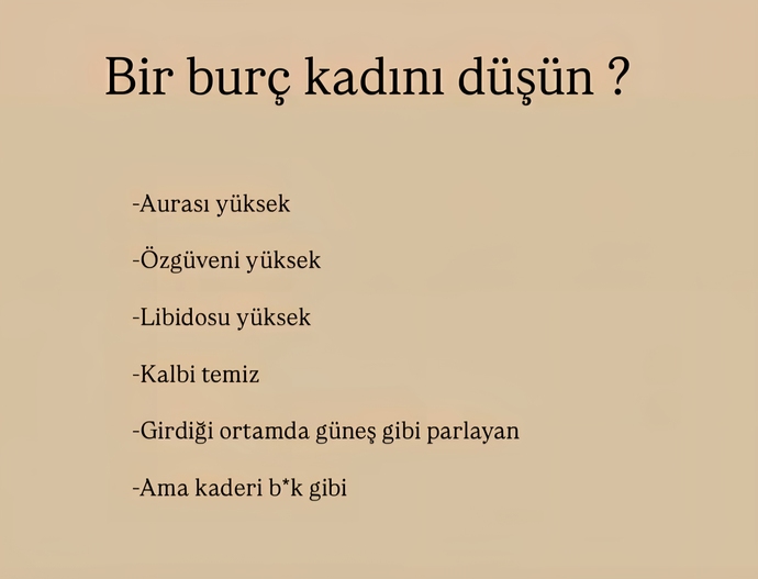 Dateye çıkacağım kıza burcunu sordum bana bunu attı, hangi burç bu arkadaşlar?