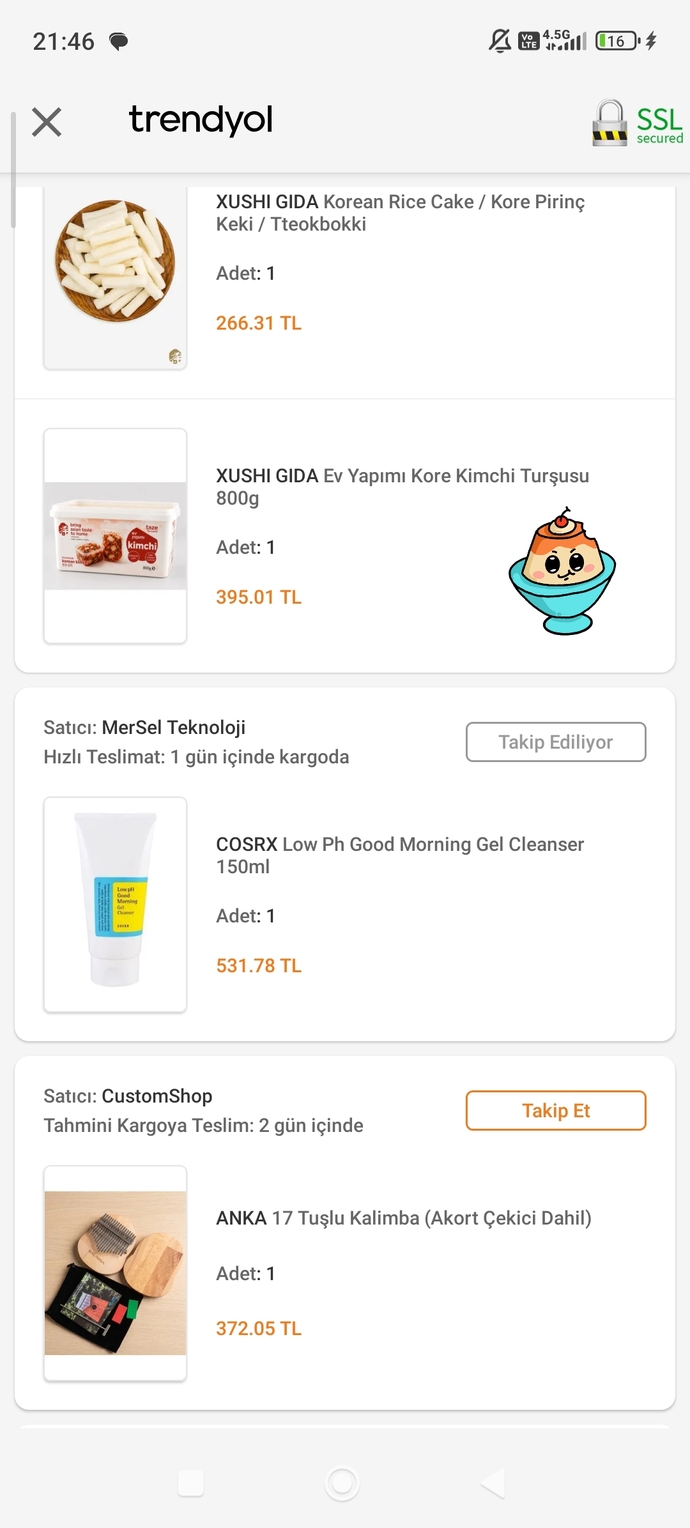 Trendyol alışveriş yaptım bunları aldık nasıl olmuş, en son aldığınız veya almayı düşündüğünüz şey nedir?