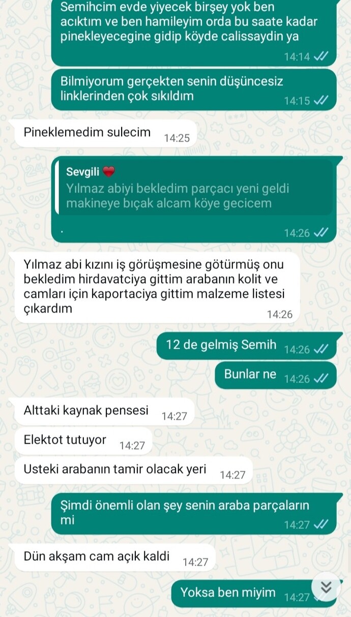Boyle bir eş olabilir mi cildircam?