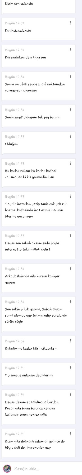 Kedi ulaşamadığı ciğere leş dermiş diyorum?