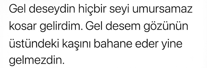 Gel dese gideceğiniz biri var mı?