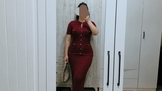 İyi geceler, elbise nasıl olmuş?