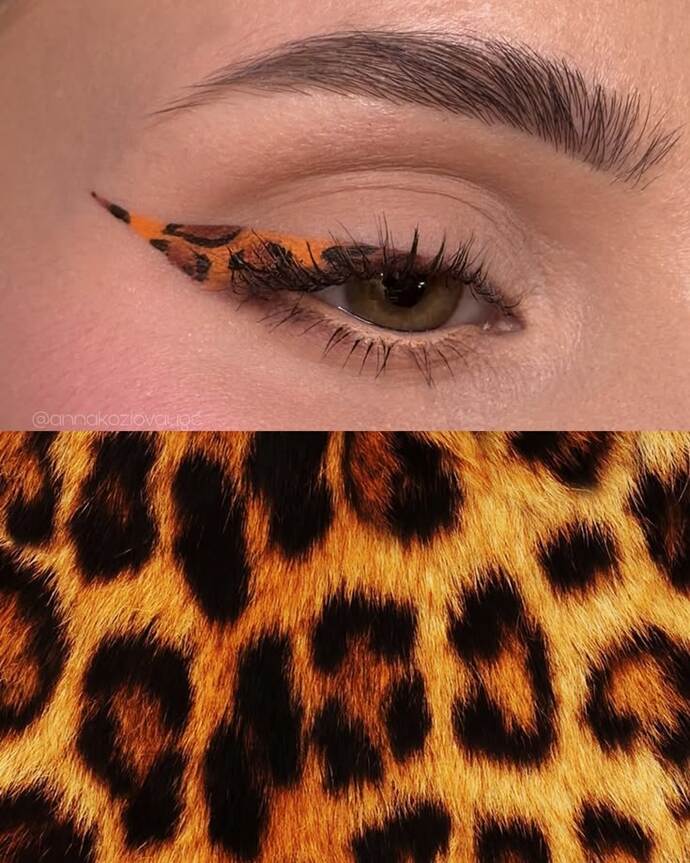 Leopar desenli eyelineri nasıl buldunuz?