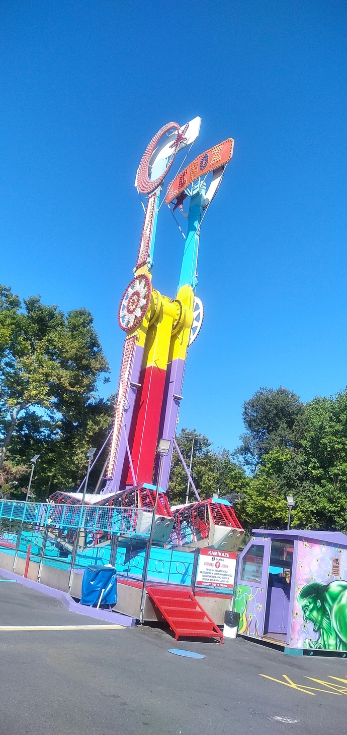 Lunaparka hiç gittiniz mi , lunaparkta ben asla binmem dediğiniz bir alet var mı?