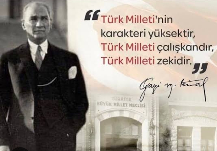 Atatürkün görseldeki sözüne katılıyor musun?