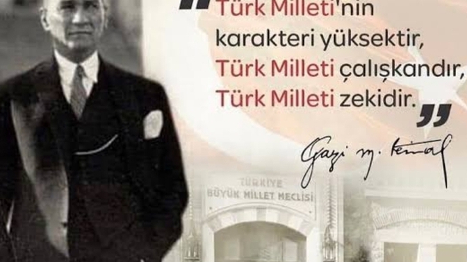 Atatürk'ün görseldeki sözüne katılıyor musun?