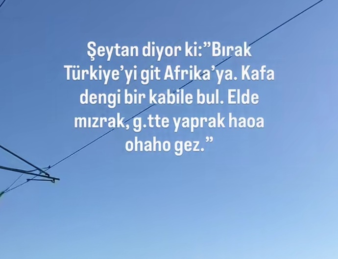 Benimle afrikaya gelen var mı 😂?