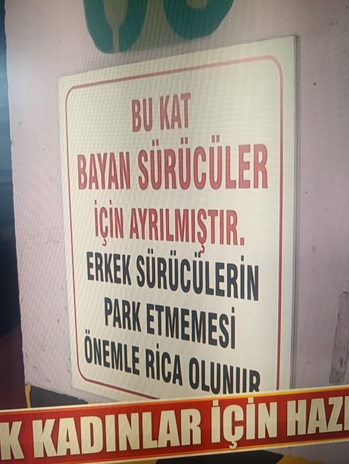 Böyle bir uygulama olması gerekiyor mu cinsiyetçilik mi?