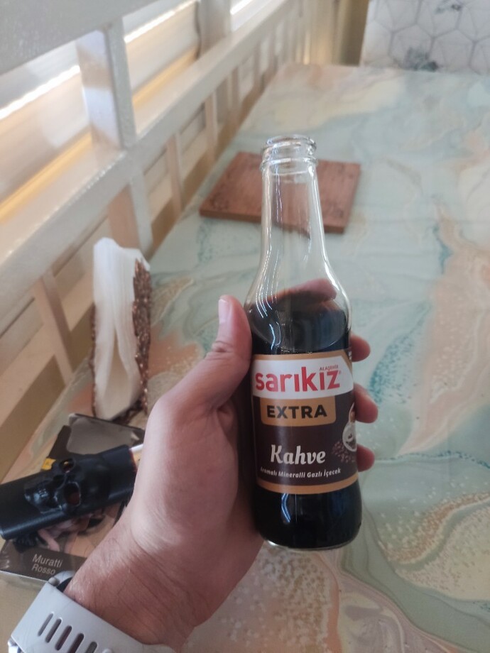 Sizinle bu çılgın şeyden içer miydim söyleyeyim mi?