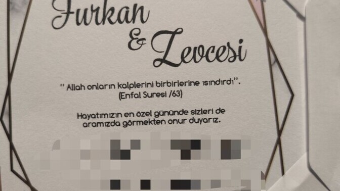 Düğün davetiyenizde isminiz yerine böyle yazılsın ister misiniz?