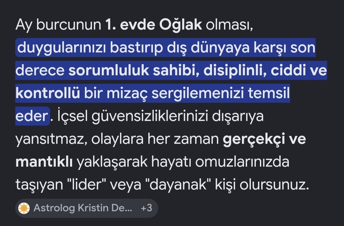 Doğum haritanızda ayınız kaçıncı evde?