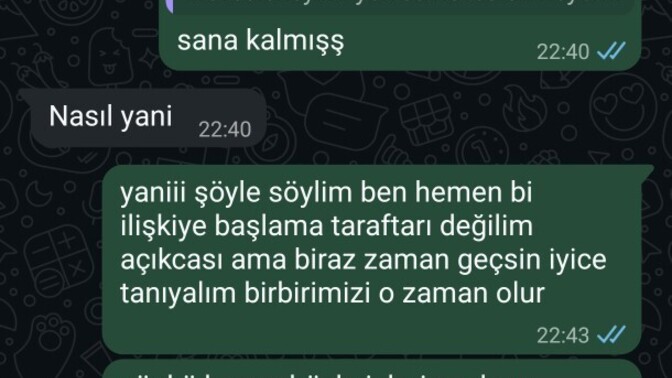 Konuşmayı nasıl keserim?