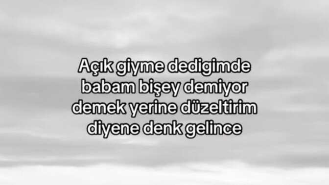 "Dekolte, kısa, açık giyme" diyen sevgiliye karşı cevabınız hangisi olur?