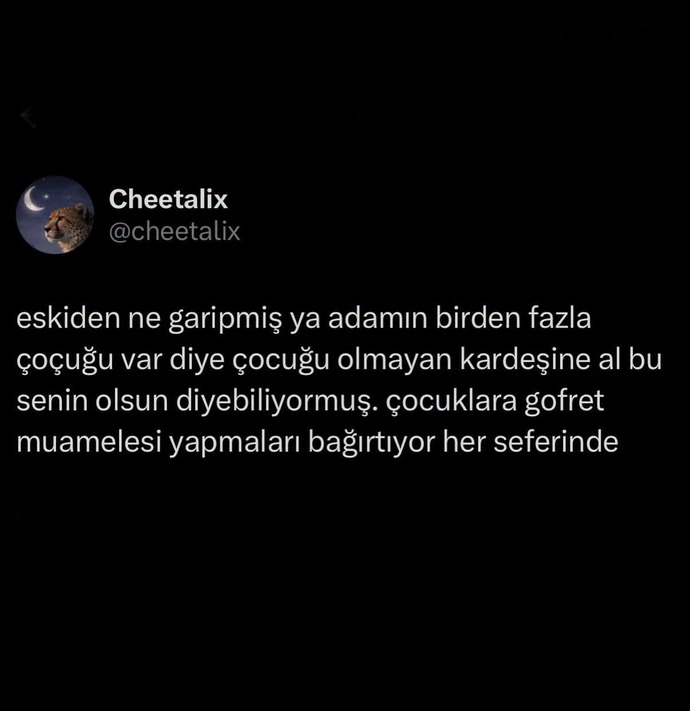 Kardeşinizin çocuğu olmuyor diye kendi çocuğunuzu evlatlık verir miydiniz?