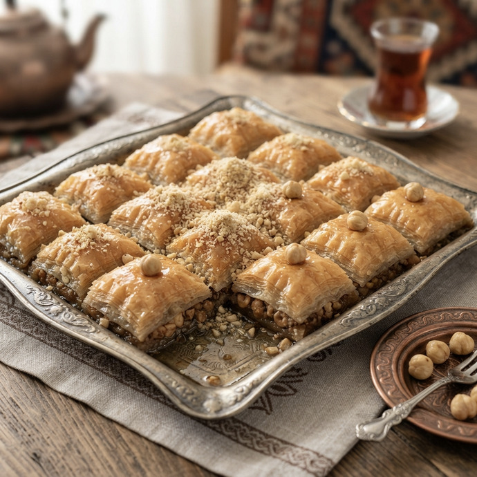 Fındıklı baklava sever misiniz?