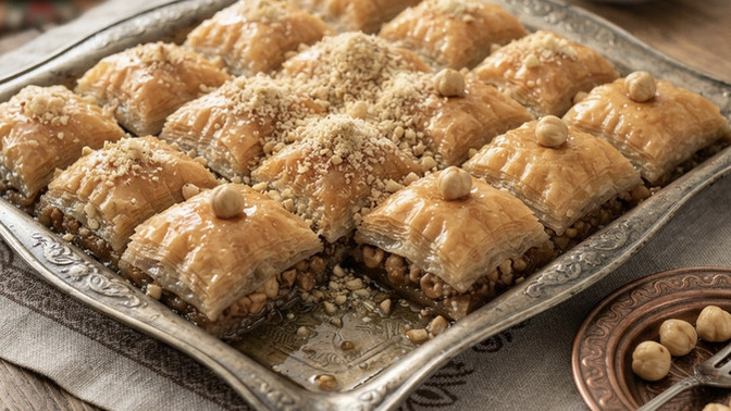 Fındıklı baklava sever misiniz?