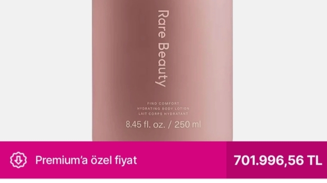 Bir nemlendiriciye 700 bin lira verir miydiniz?