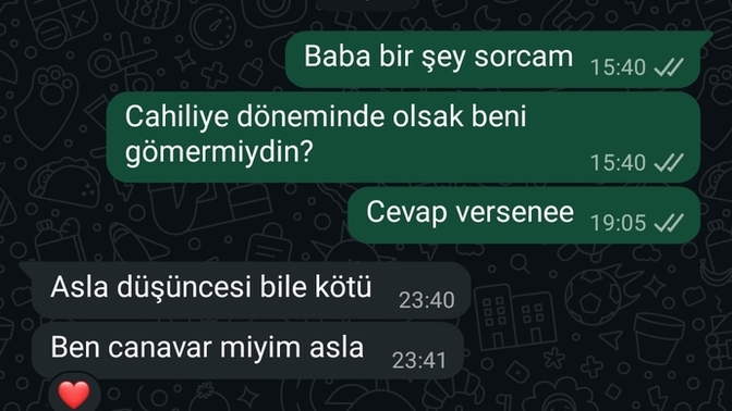Cahiliye döneminde yaşasaydınız kızınızı diri diri gömer miydiniz sizce?