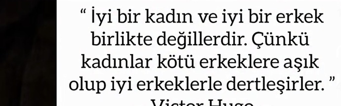 İyi kadınlar hep kötü erkekleri mi sever?