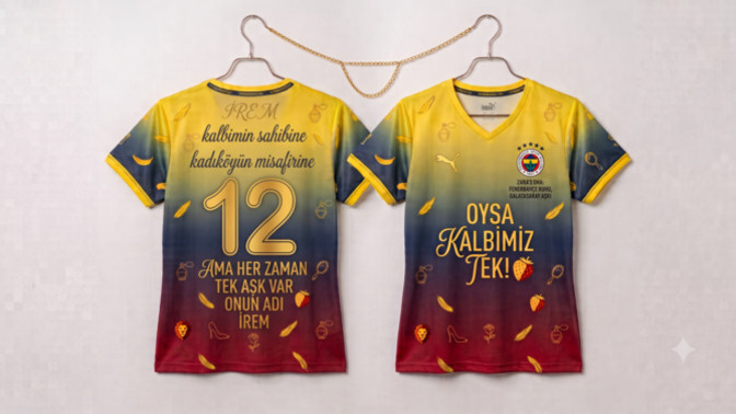 Kız arkadaşa hediye olarak bu tasarımda bir forma hediye etsem beğenir mi?