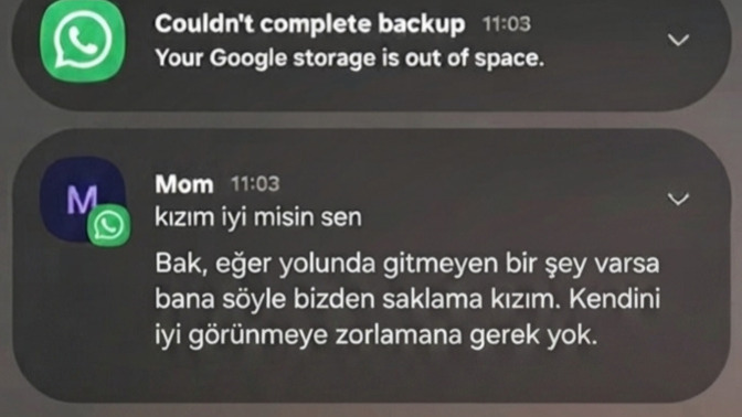 Annenin senin hakkında bilmediği için mutlu olduğun bir şey nedir?