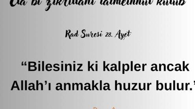 Zikir çeker misiniz?