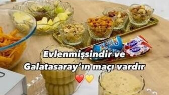 Maç varken eşine yiyecek/içecek hazırlamayan, getirmeyen kadından olur mu?
