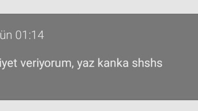 Vasiyet verdiğiniz birileri var mı?