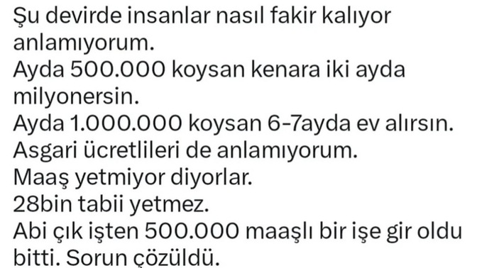 Genç bir kardeşimiz zengin olmanın formülünü bulmuş 🤩💶 💷 Sizce de çok mantıklı değil mi?