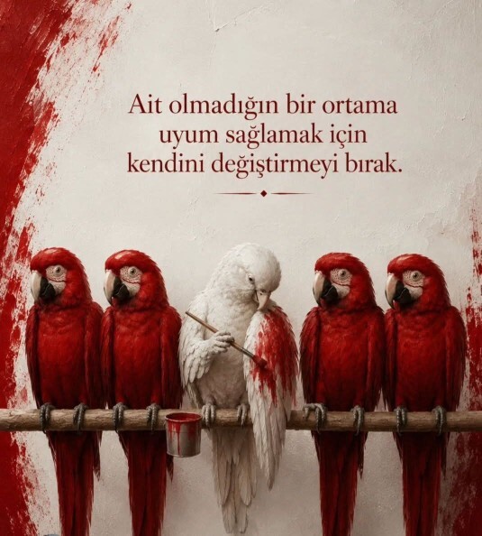 Ait olmadığınız bir yerde kendinizi değiştirir misiz?