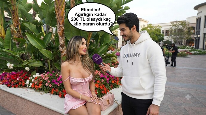 Ağırlığınız kadar 200 TL olsaydı, kaç kilo paran olurdu?