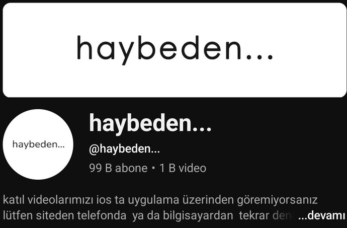 En Sevdiğiniz Youtube Kanalı Nedir?