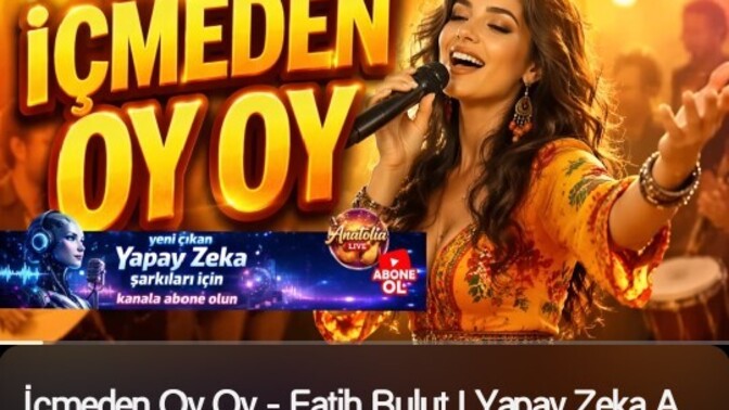 Yapay zeka şarkılarını beğeniyor musun?