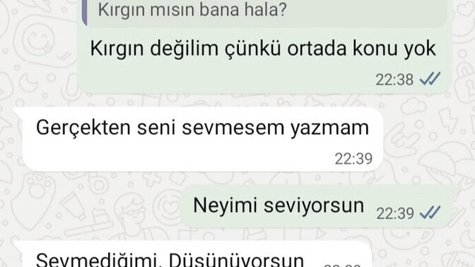 Sizce çok kaba mı konuştum, siz olsanız bu konuşmayı nasıl karşılardınız?