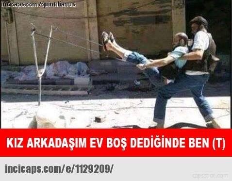 Sevgilin ev boş gel dese gider misin?