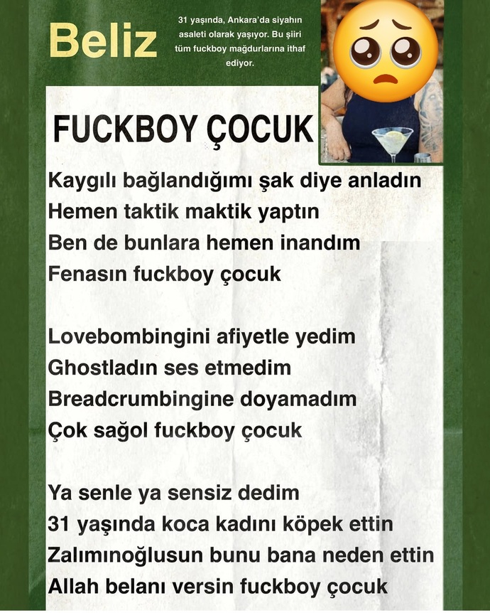 Üzdün Beliz :(