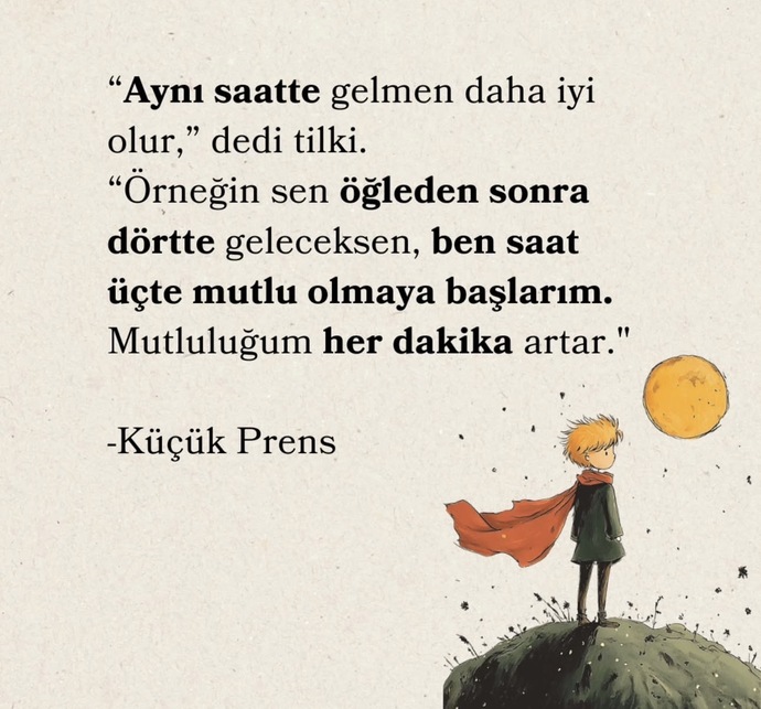 Sizi mutlu eden rutinleriniz var mı?