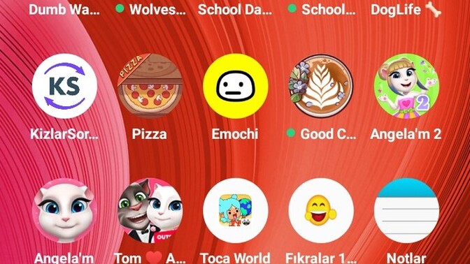 Telefonunuzda çok oyun var mı?