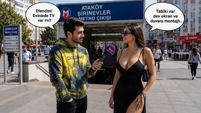 Üstündeki kıyafeti Selinay hanım giyip gelseydi, Selinay hanım ne giymiş olurdu?