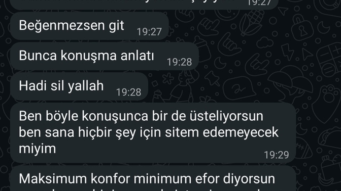 Elemana yol mu versem?