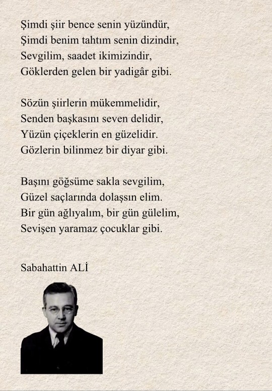 Siz de şiir sever misiniz, en sevdiğiniz şair ve şiir hangisi?