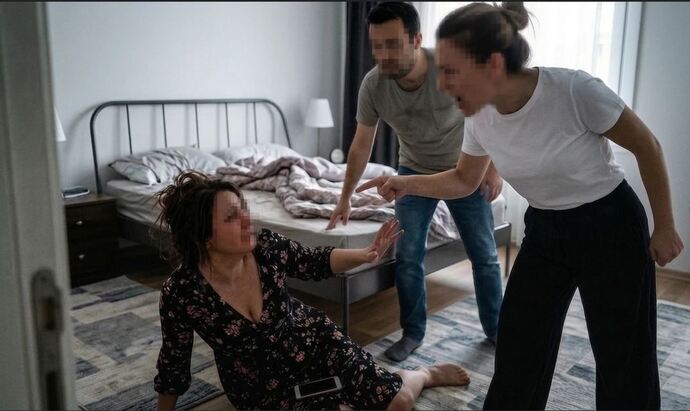 Eşini/sevgilini seni aldatırken yakalasan ne yaparsın?