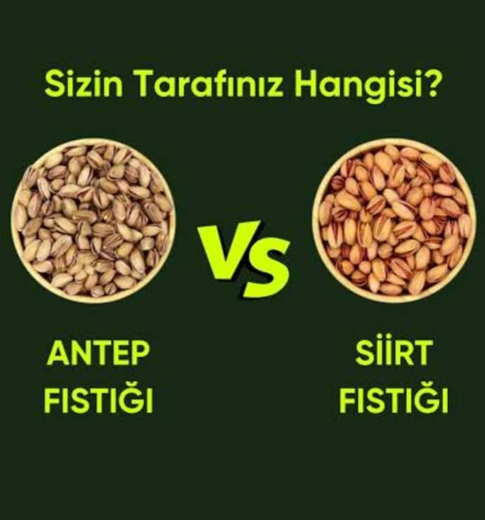 Siirt fıstığı mı, Antep fıstığı mı?